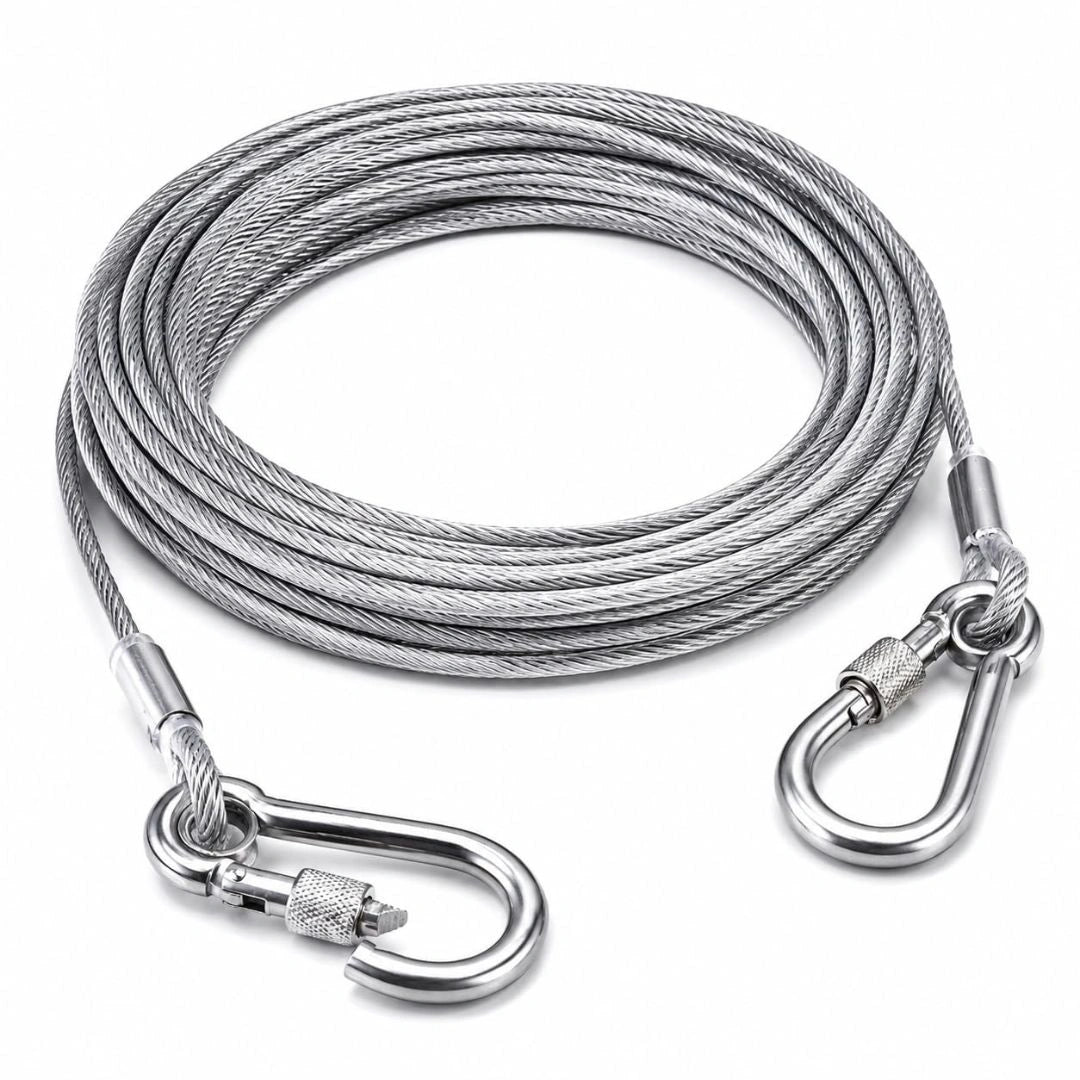 Stainless steel wire rope for clothesline