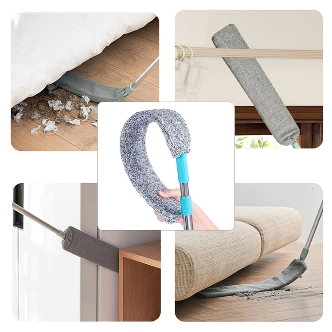 Dust brush with extension pole